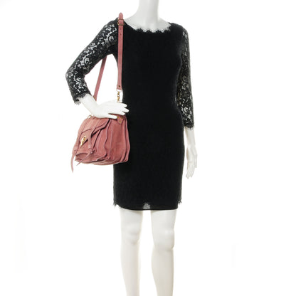 Proenza Schouler Suede PS1 Medium Satchel Antique Pink 2 of 13