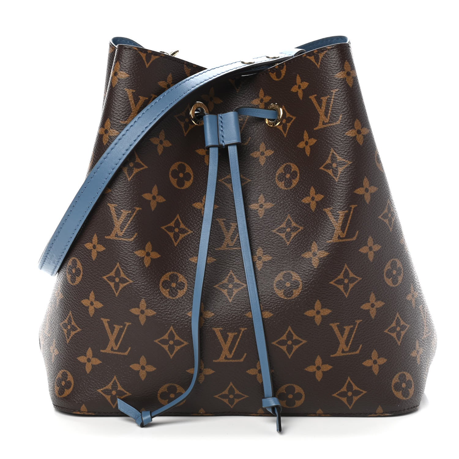 Louis Vuitton Monogram Neonoe MM Blue Jean 1 of 10