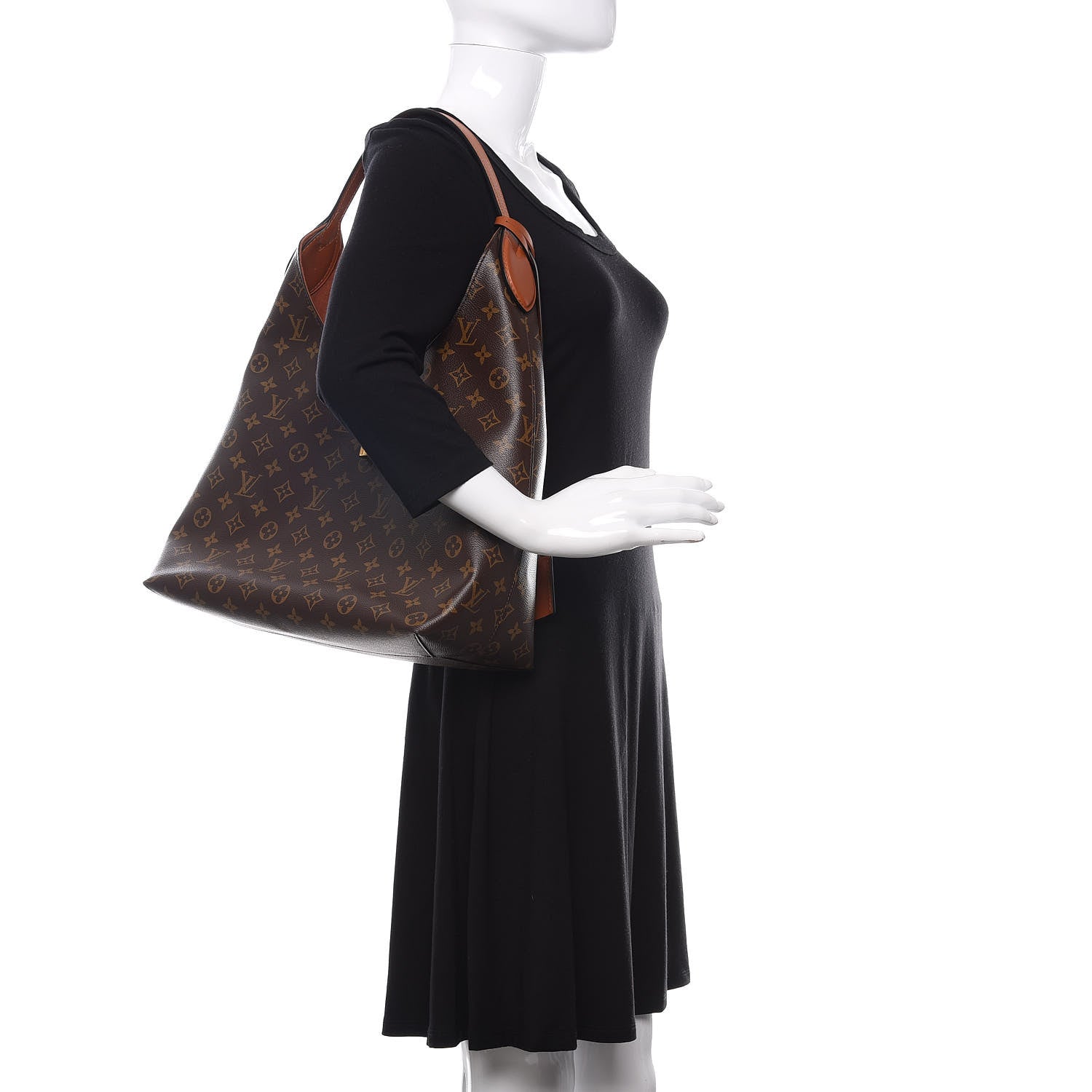 Louis Vuitton Monogram Flower Hobo Caramel 2 of 10