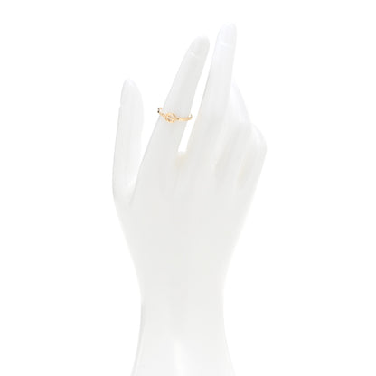 Gucci 18K Yellow Gold Interlocking G Ring 50 5.5 2 of 6