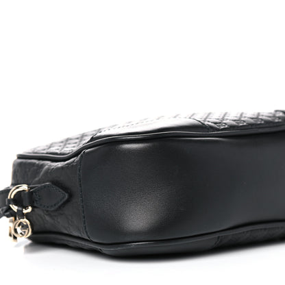 Gucci Microguccissima Mini Bree Messenger Bag Black 9 of 13