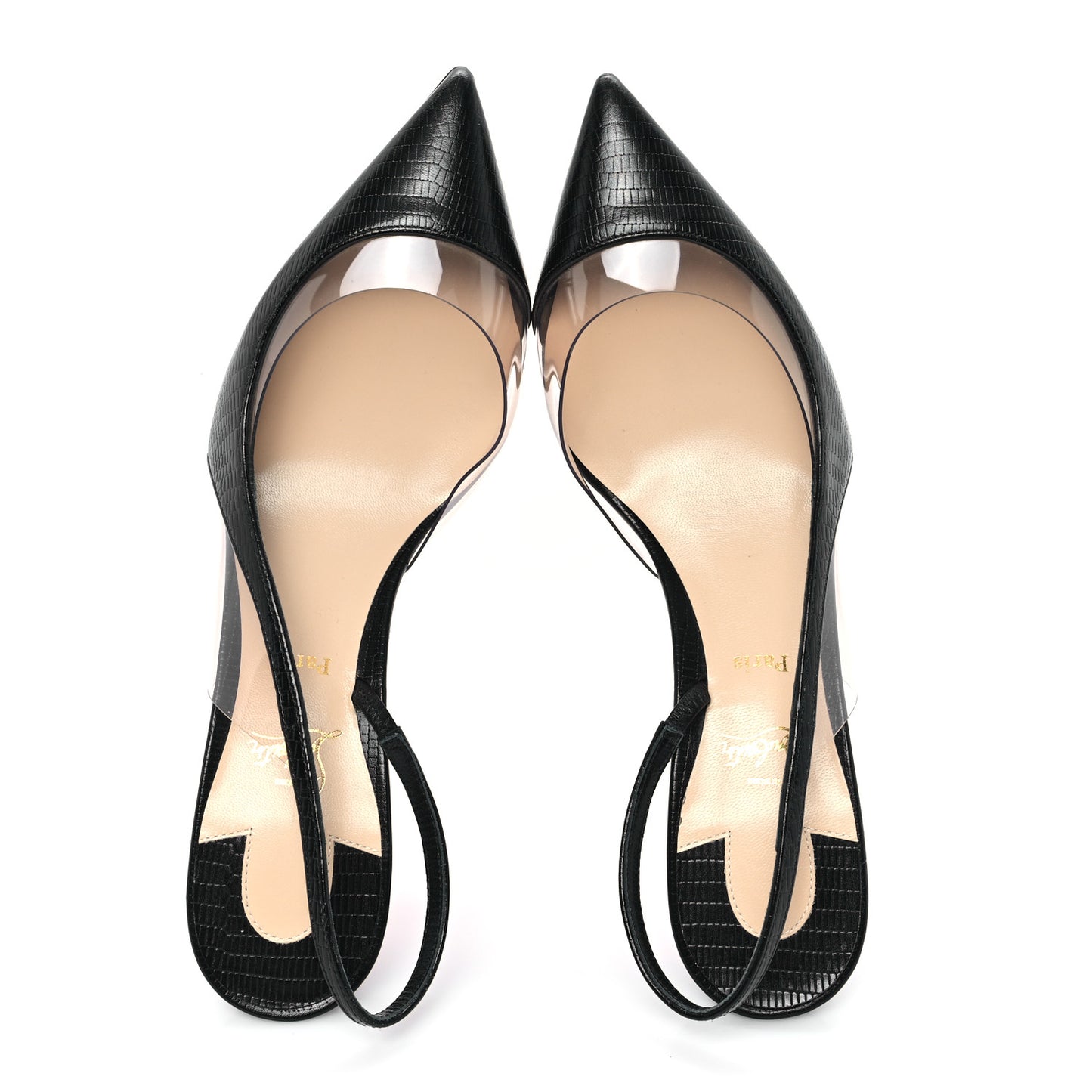 Calf Zarli PVC Optisexy 70 Pumps 38 Black