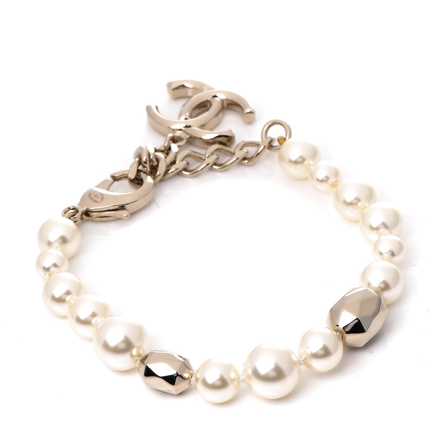 Chanel Pearl CC Bracelet Gold 1 of 4