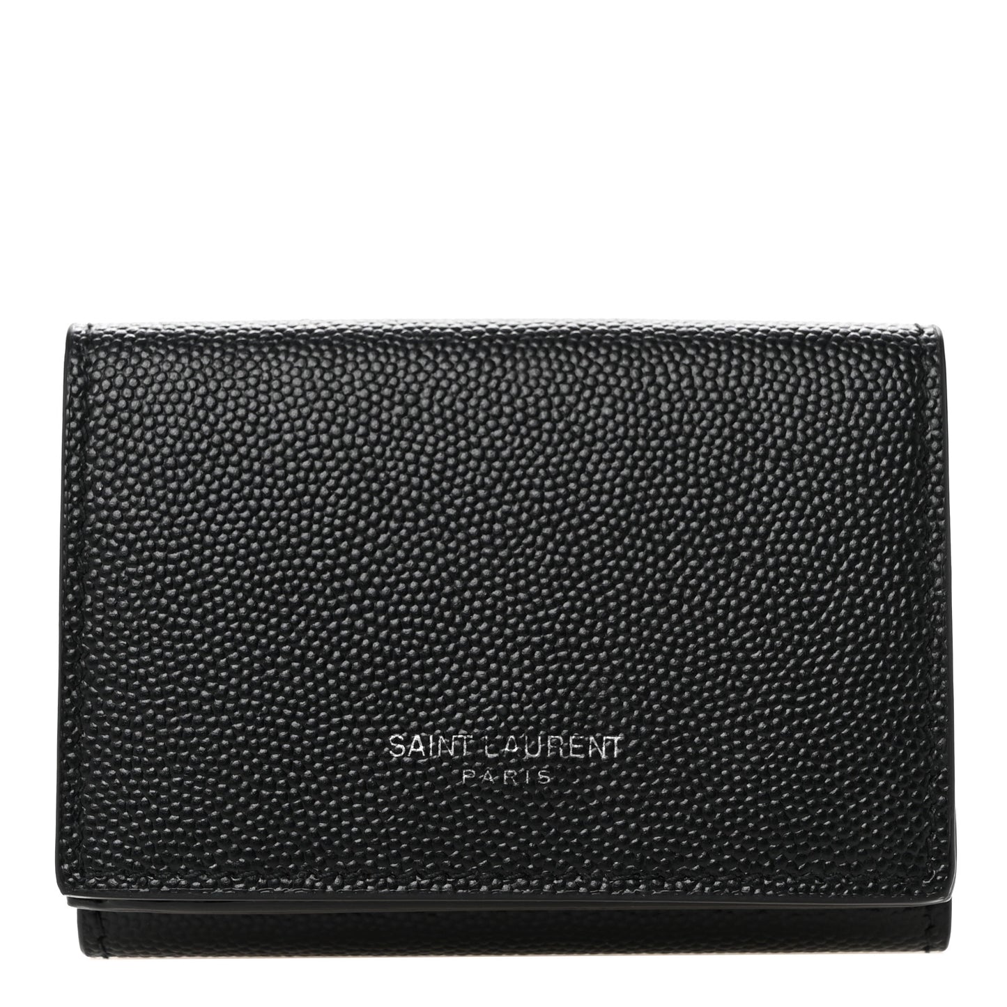 Grain De Poudre Tiny Tri Fold Wallet Black