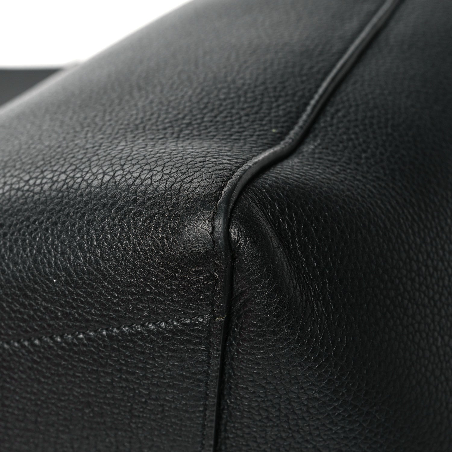 Celine Soft Grained Calfskin Sangle Bucket Bag Black 11 of 16