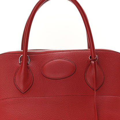 Hermes Taurillon Clemence Bolide 35 Rouge Garance 7 of 12