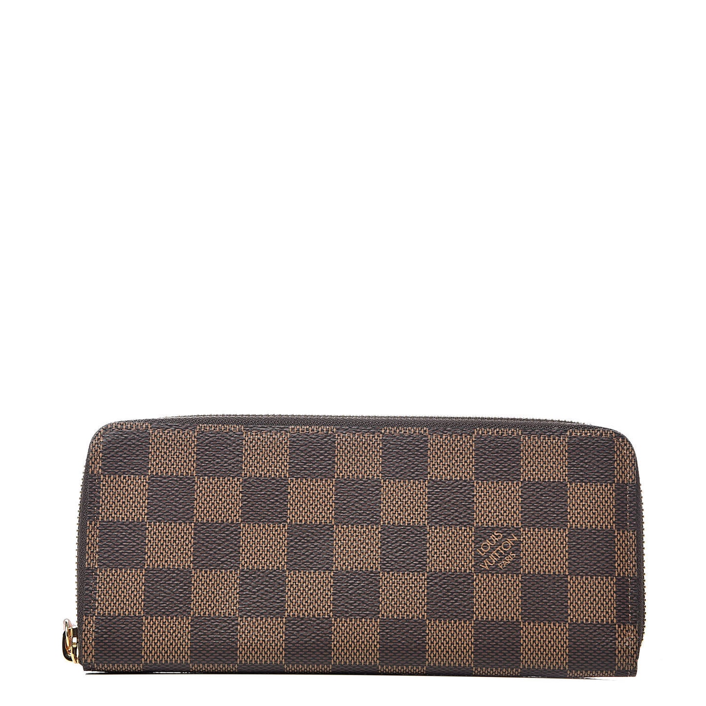 Damier Ebene Clemence Wallet Rose Ballerine