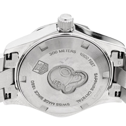 Tag Heuer Stainless Steel 27mm Aquaracer 300M Quartz Watch Silver WAF1412 4 of 4