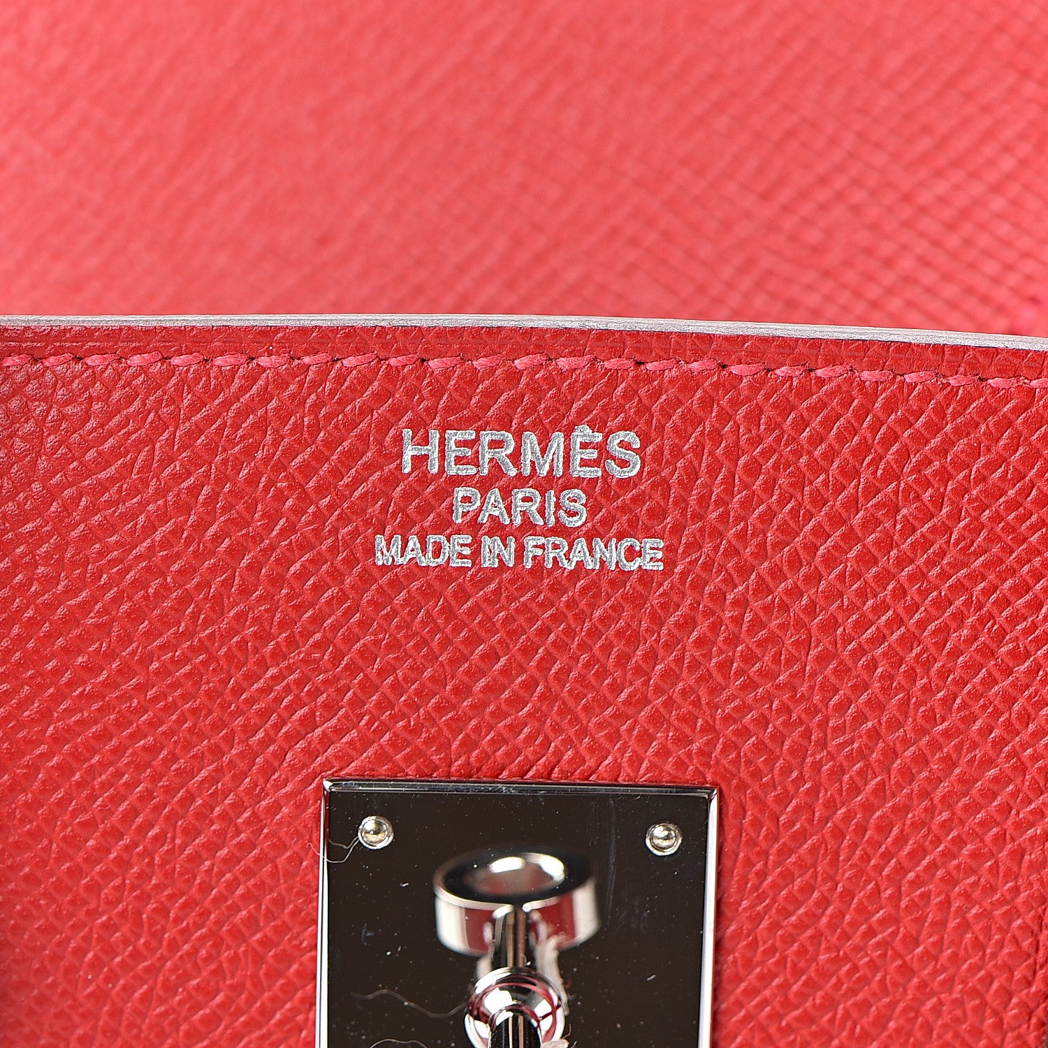 Hermes Epsom Birkin 35 Rouge Casaque 20 of 39