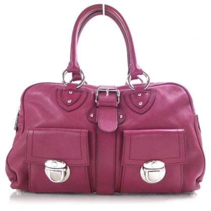 Marc Jacobs Leather Venetia Fuchsia 1 of 12