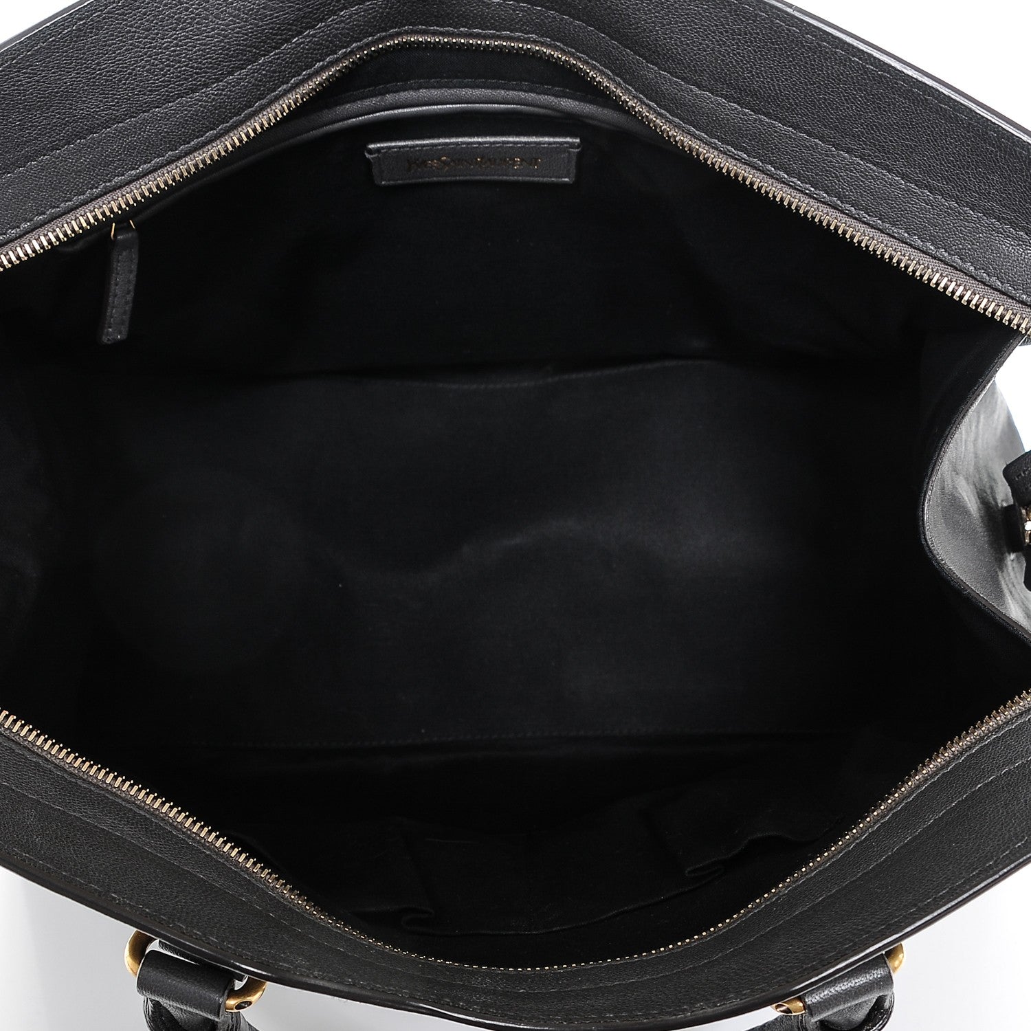 Saint Laurent Sheepskin Medium Cabas ChYc Grey 5 of 6