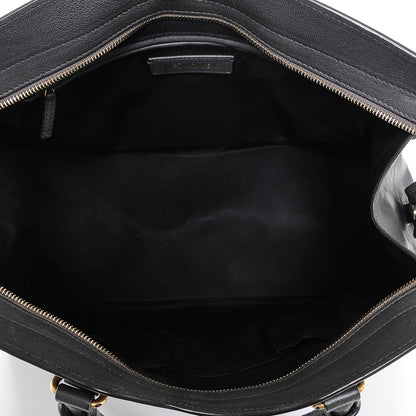 Saint Laurent Sheepskin Medium Cabas ChYc Grey 5 of 6