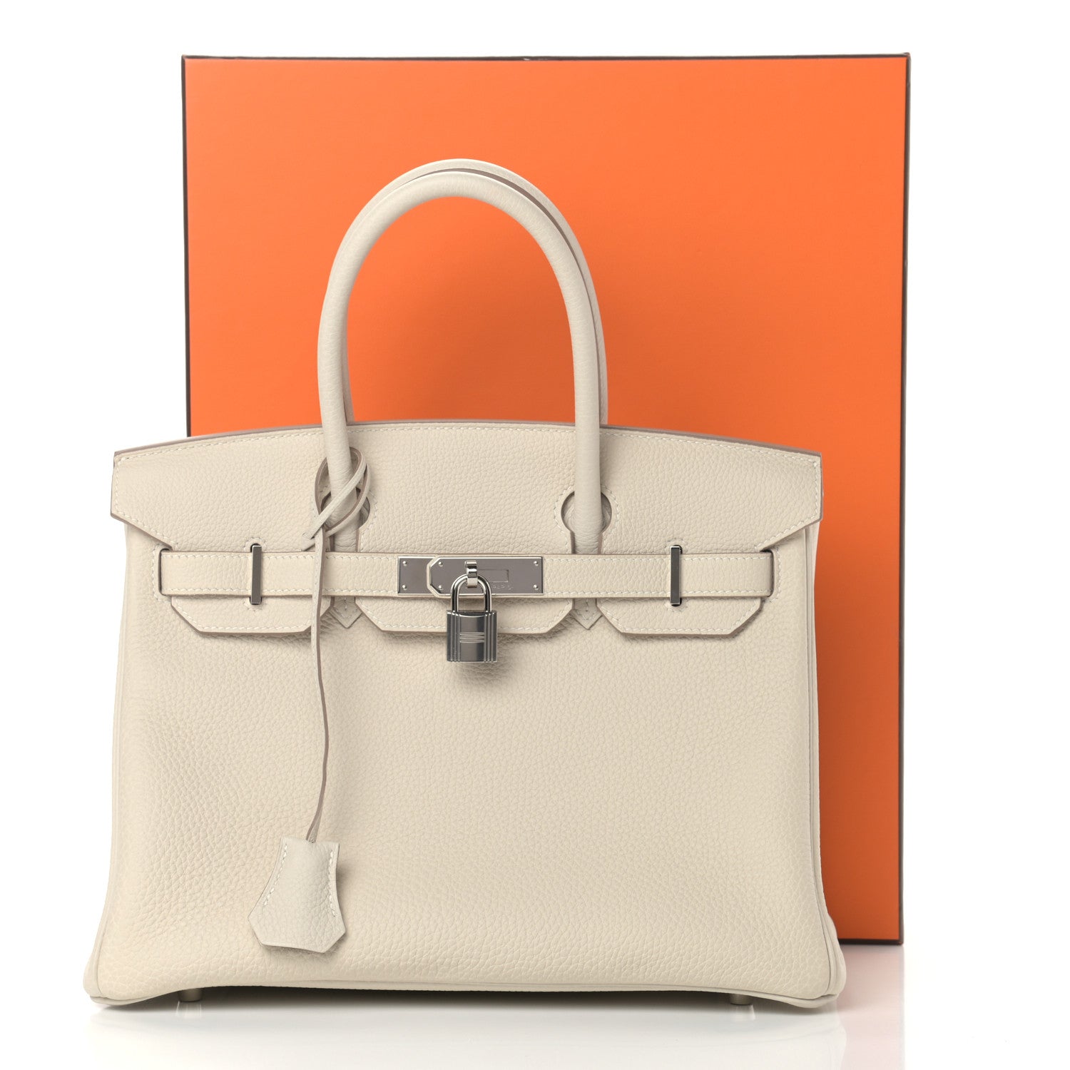 Hermes Togo Birkin 30 Craie 11 of 11