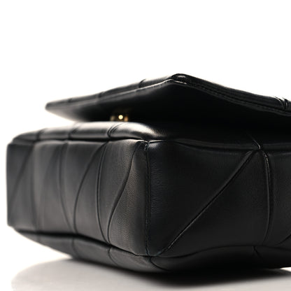 Saint Laurent Lambskin Patchwork Monogram Medium Jamie Black 10 of 11