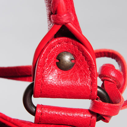 Balenciaga Agneau Classic Hardware Velo Rouge Cardinal 6 of 13