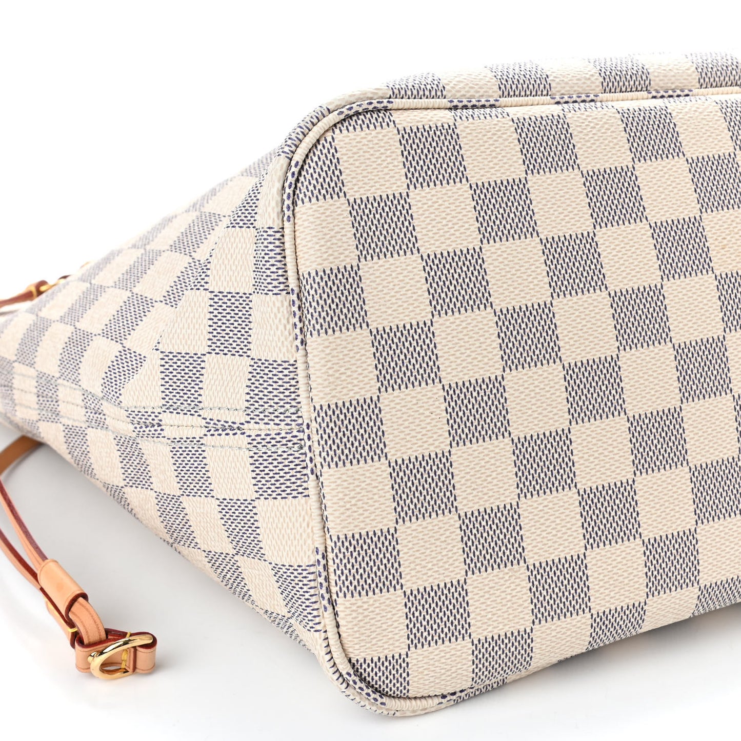 Damier Azur Neo Neverfull MM Rose Ballerine