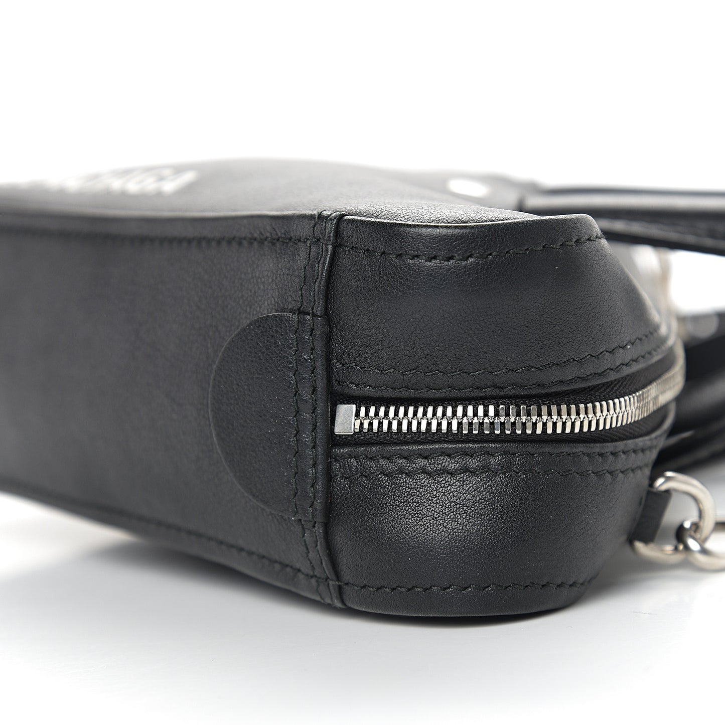Calfskin XS Triangle Duffle Black