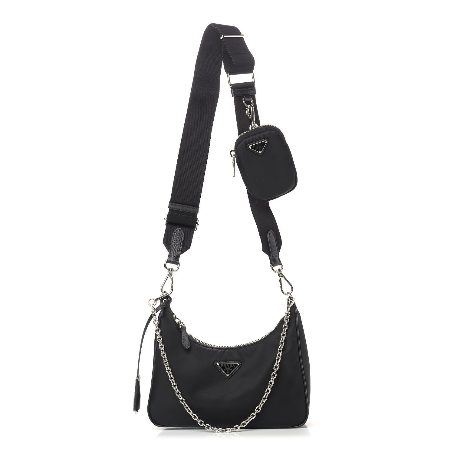 Prada Nylon Re-Edition 2005 Shoulder Bag Black 1 of 12
