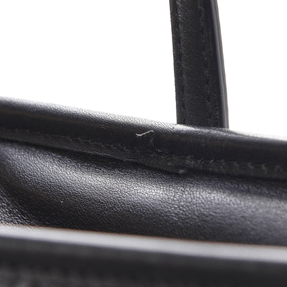 MCM Visetos Medium Anya Zip Top Shopper Tote Black 16 of 16