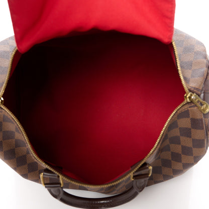 Louis Vuitton Damier Ebene Speedy Bandouliere 35 5 of 14