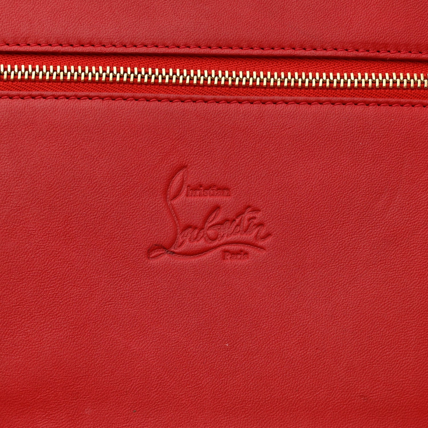 Christian Louboutin Calfskin Spiked Cris iPad Case Black 5 of 8