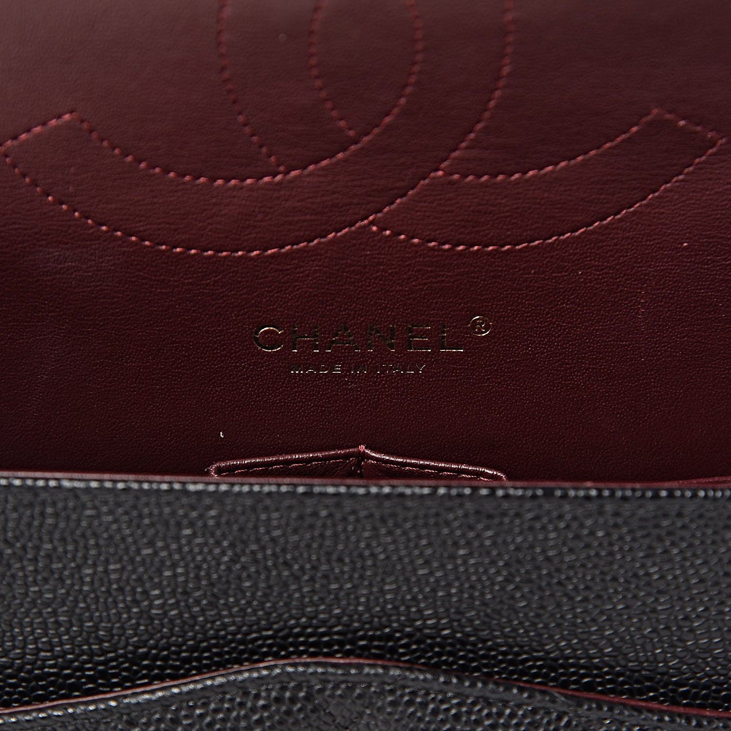 Chanel Caviar Quilted Jumbo Double Flap Black 6 of 10