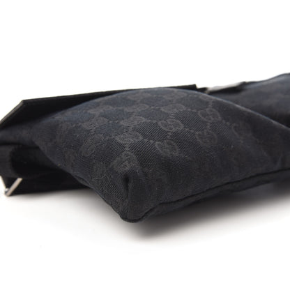 Gucci GG Monogram Double Pocket Belt Bag Black 6 of 11