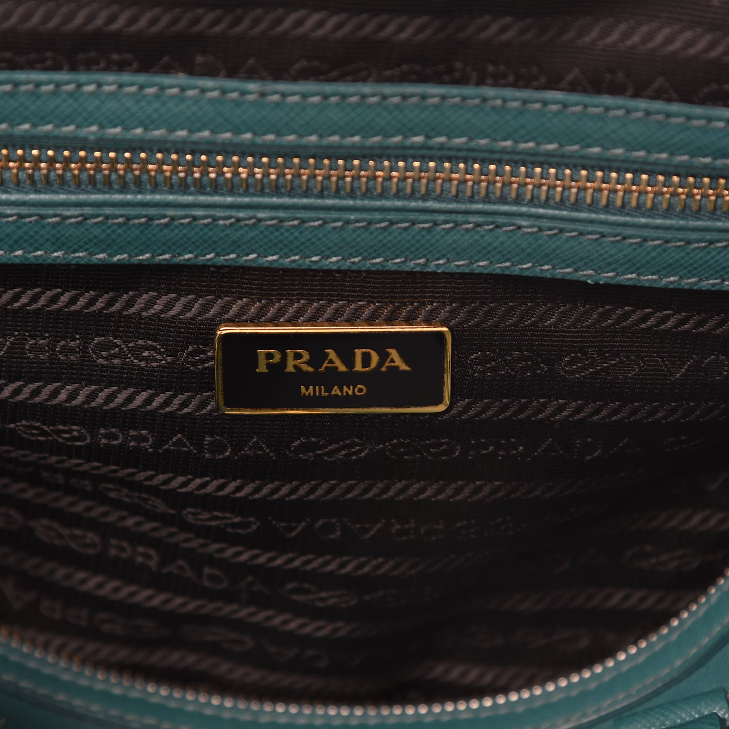 Prada Saffiano Lux Bowler Ottanio 6 of 13
