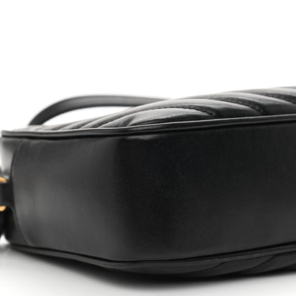 Saint Laurent Calfskin Matelasse Monogram Lou Camera Bag Black 9 of 10