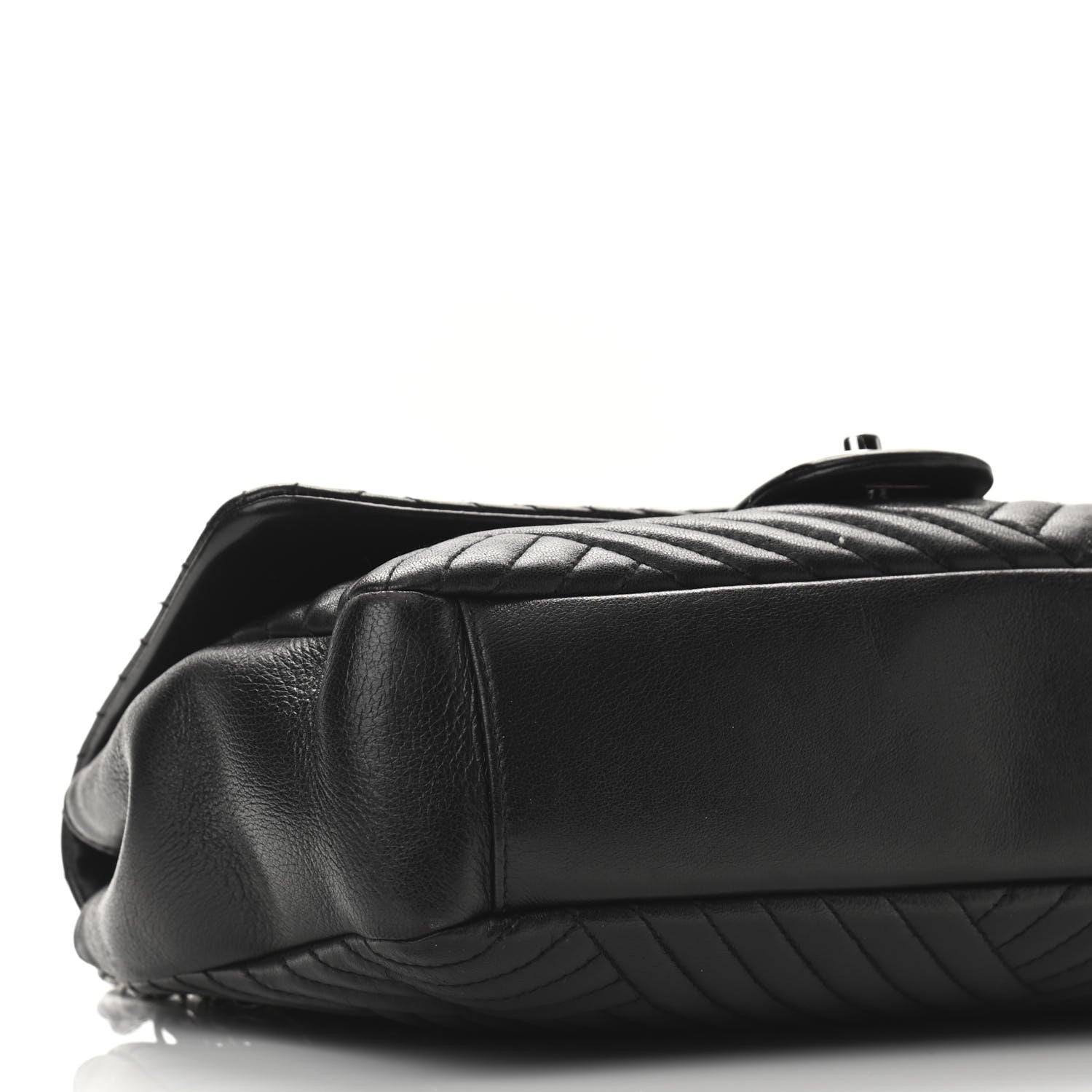 Chanel Lambskin Large CC Crossing Flap Black 9 of 10