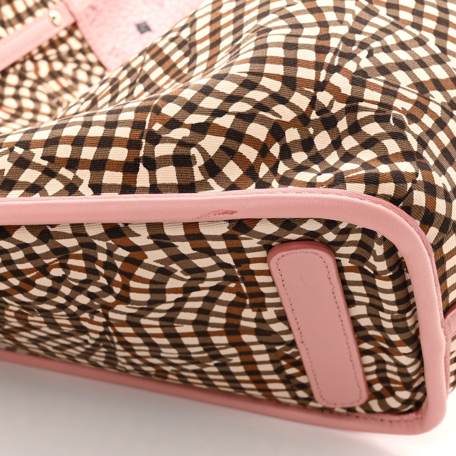 MCM Visetos Medium Liz Reversible Shopper Tote Powder Pink 16 of 16