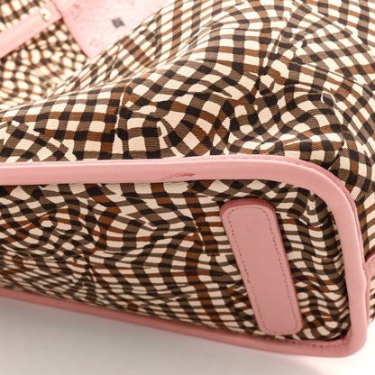 MCM Visetos Medium Liz Reversible Shopper Tote Powder Pink 16 of 16