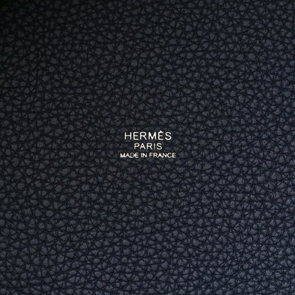 Hermes Taurillon Clemence Picotin Lock 22 MM Bleu Nuit 6 of 12