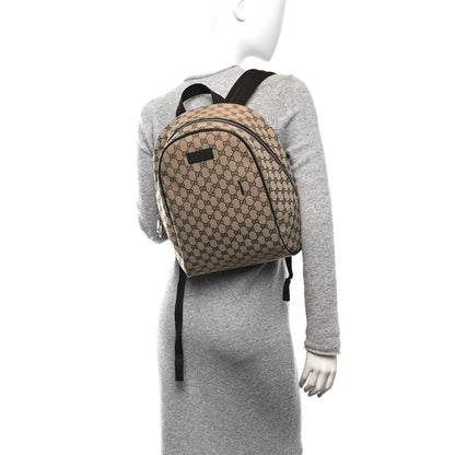 Gucci Monogram Travel Backpack Dark Brown 2 of 10
