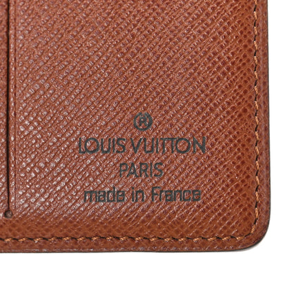 Louis Vuitton Monogram Mens Porte-Billets 3 Card Billfold Wallet 6 of 8