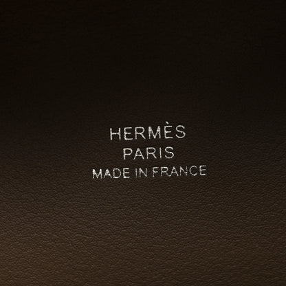 Hermes Swift Kelly Pochette Clutch Etoupe 6 of 11