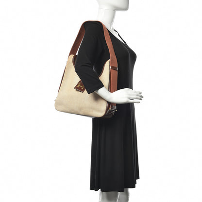 Hermes Toile Sako 32 Natural 2 of 10
