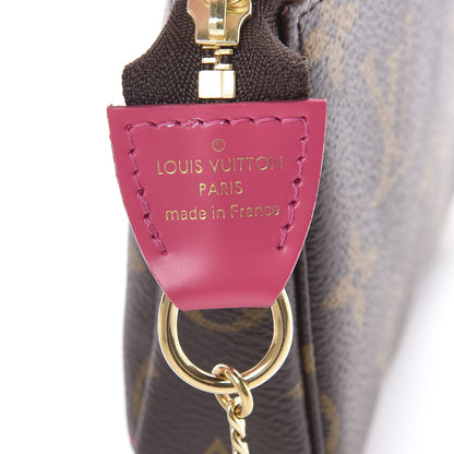 Louis Vuitton Monogram 2020 Christmas Animation Roller Coaster Mini Pochette Accessories Pivoine 6 of 9