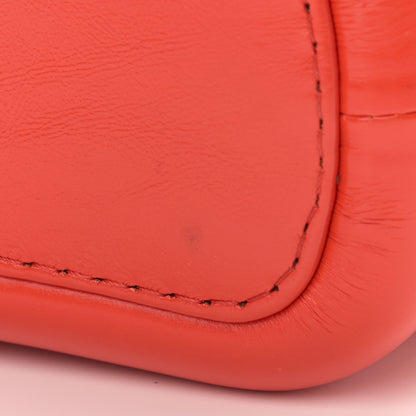 Chanel Aged Calfskin Quilted Small Gabrielle Hobo Red 11 of 11