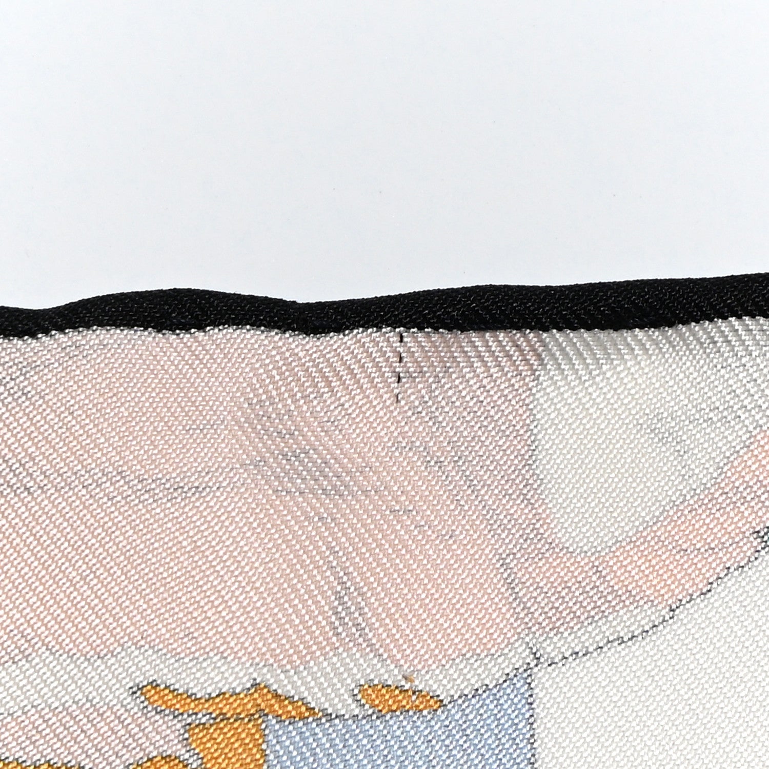 Hermes Silk On The Beach Scarf 90 Creme Menthol Ebene 11 of 12