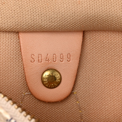 Louis Vuitton Damier Azur Speedy 30 7 of 10
