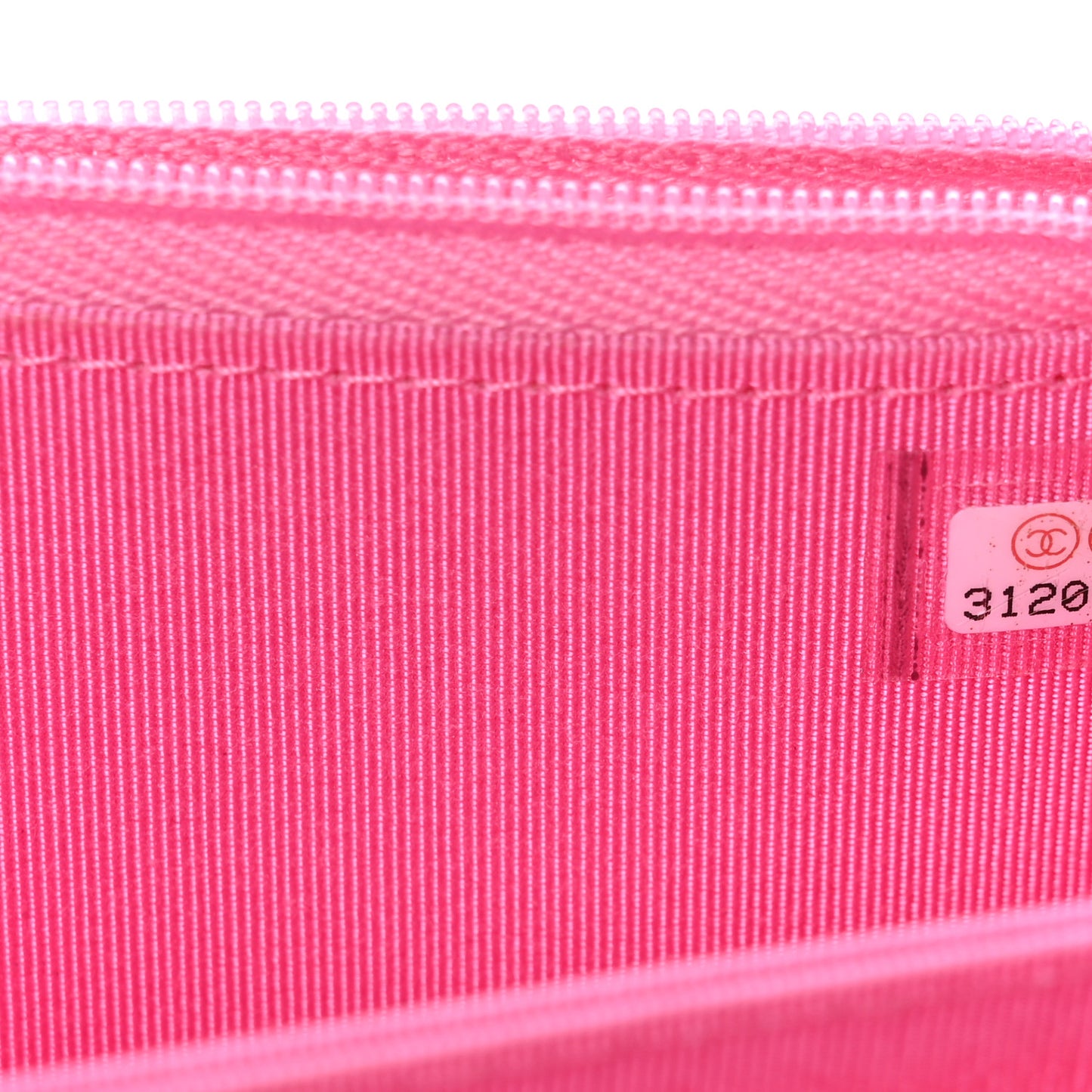 Lambskin Quilted Mini Wallet On Chain WOC Pink