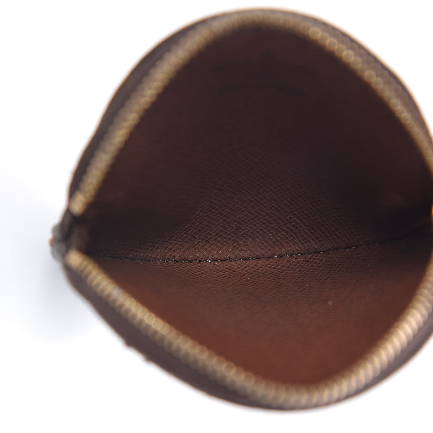 Monogram Round Coin Purse
