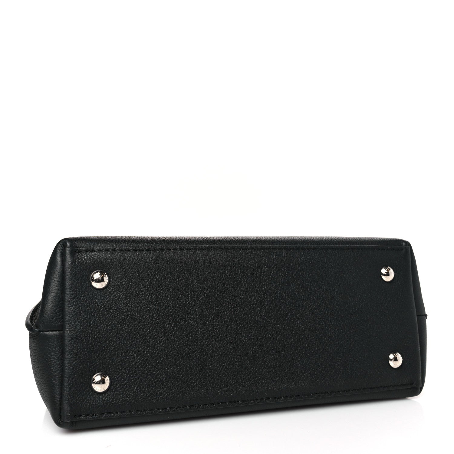 Louis Vuitton Calfskin Lockme Ever BB Black 4 of 8