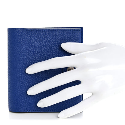 Hermes Togo Ulysse Neo Mini Agenda Cover Bleu Electrique 2 of 8
