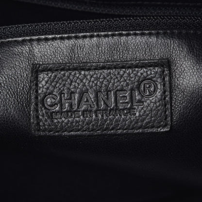 Chanel Caviar Patent Large Bowler Black 6 of 9