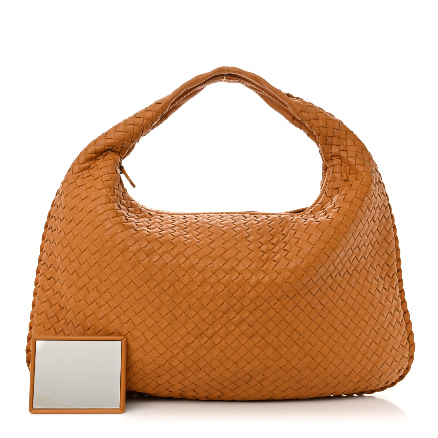 Bottega Veneta Nappa Intrecciato Medium Veneta Hobo Orange 3 of 13
