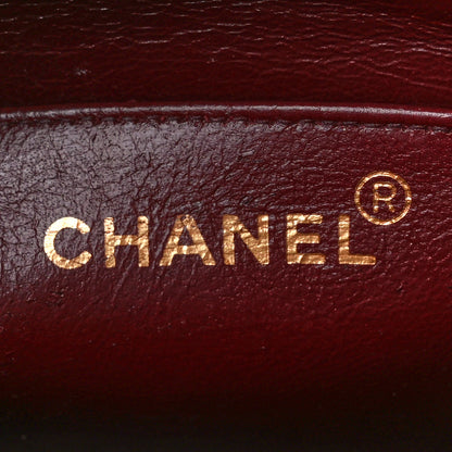 Chanel Lambskin Quilted CC Single Flap Shoulder Bag Black 7 of 14