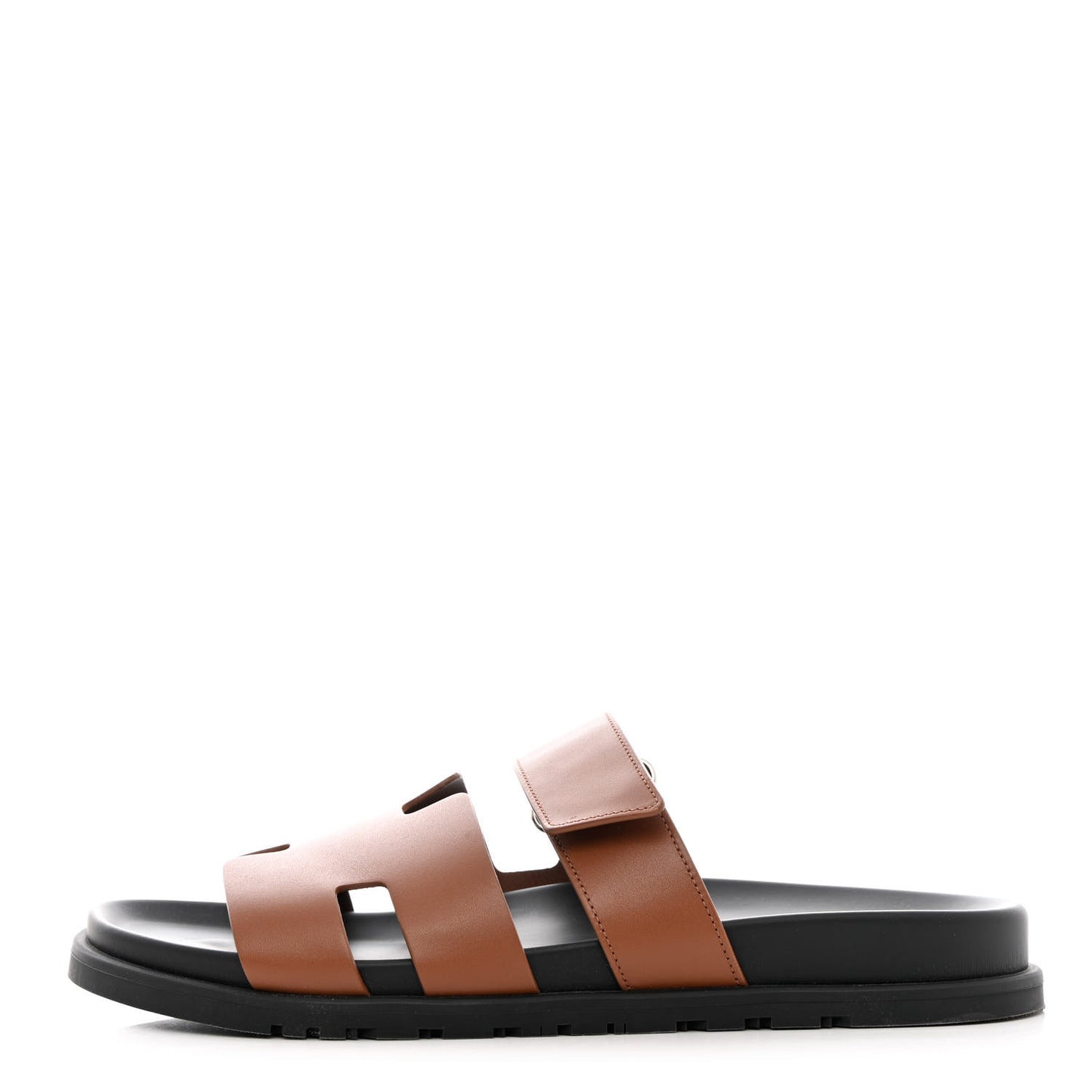 Calfskin Mens Chypre Sandals 42 Gold