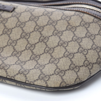 Gucci GG Supreme Monogram Belt Bag Dark Brown 10 of 10